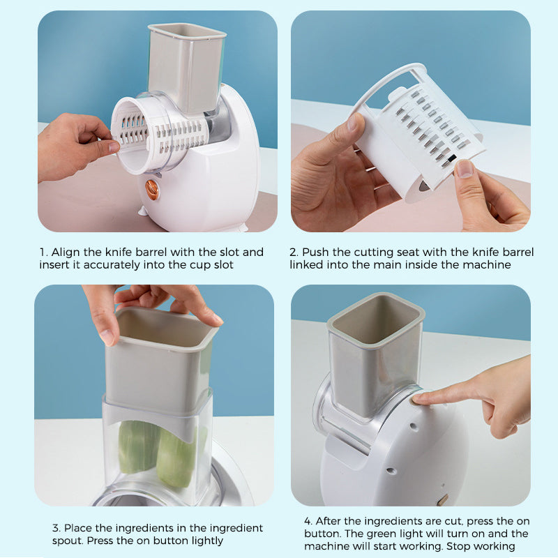 Electric Rotary Vegetable Grater