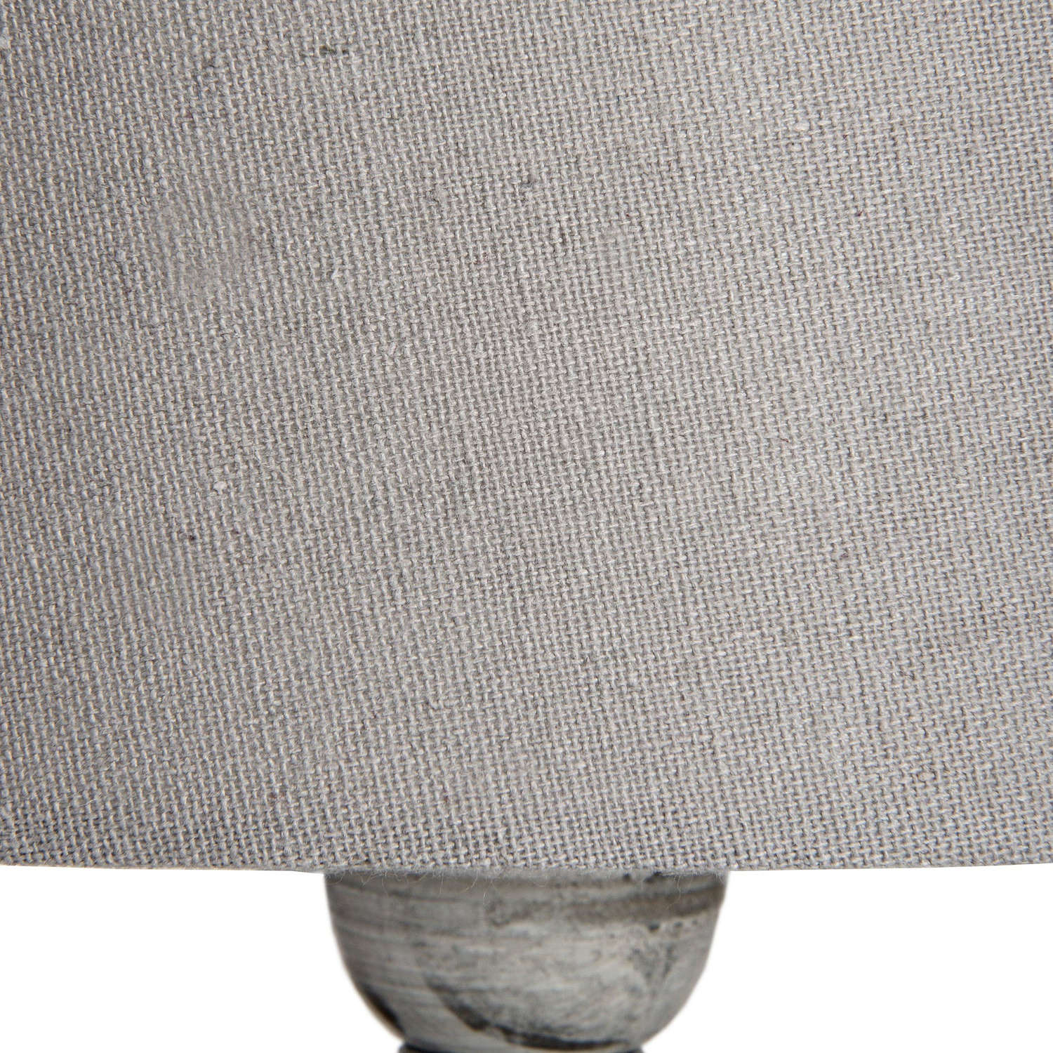 Uthina Table Lamp — detail close-up beige wood