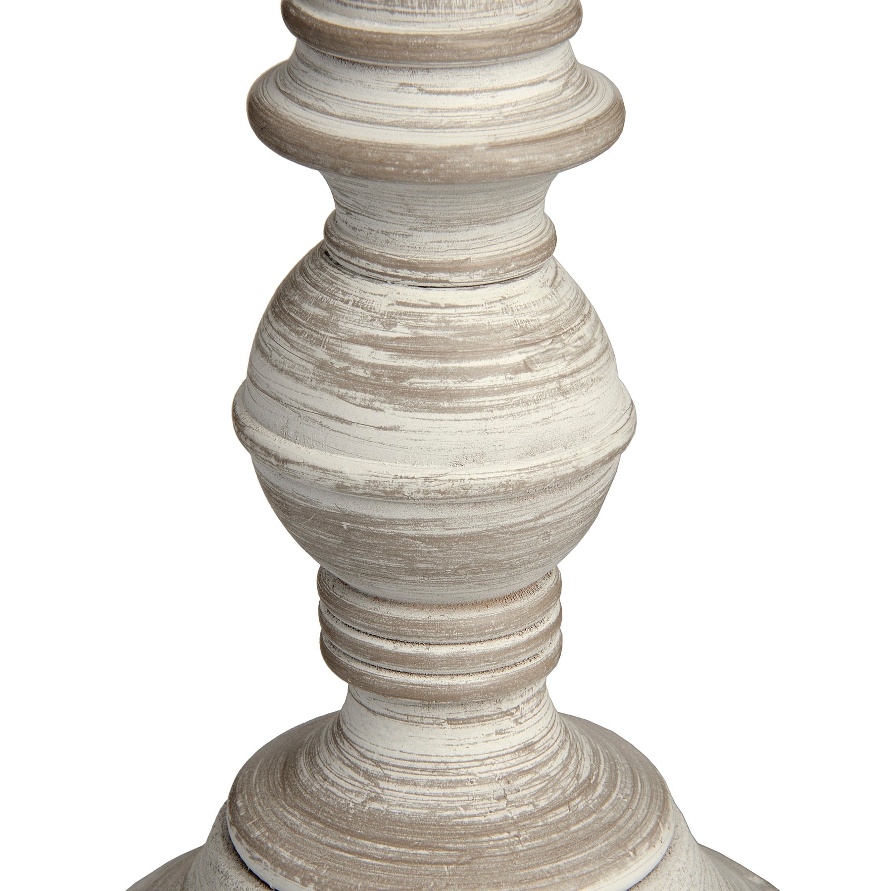 Leptis Magna Table Lamp — side view grey wood