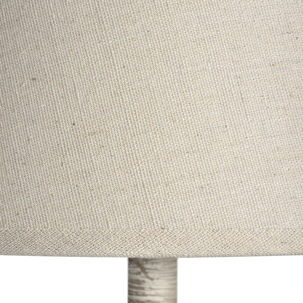 Leptis Magna Table Lamp — detail close-up grey wood
