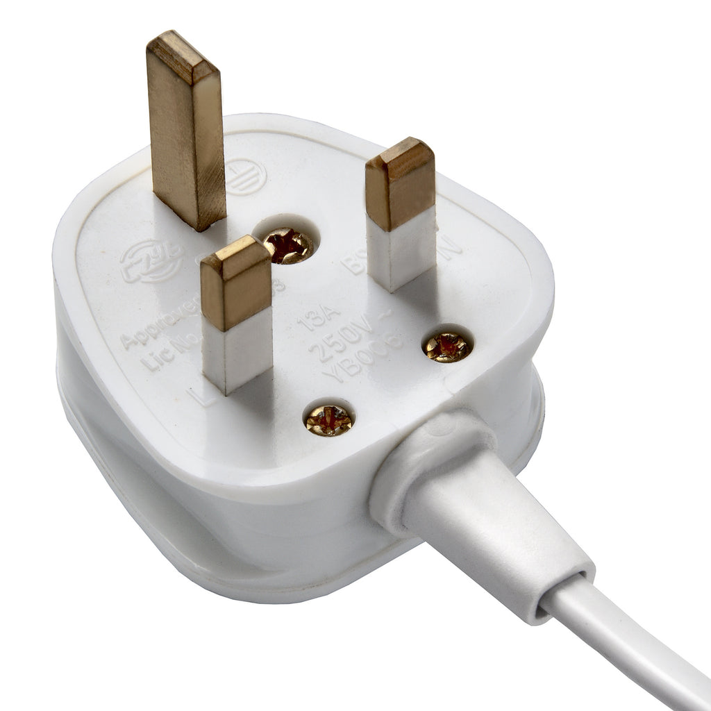 Pula Table Lamp, UK plug detail