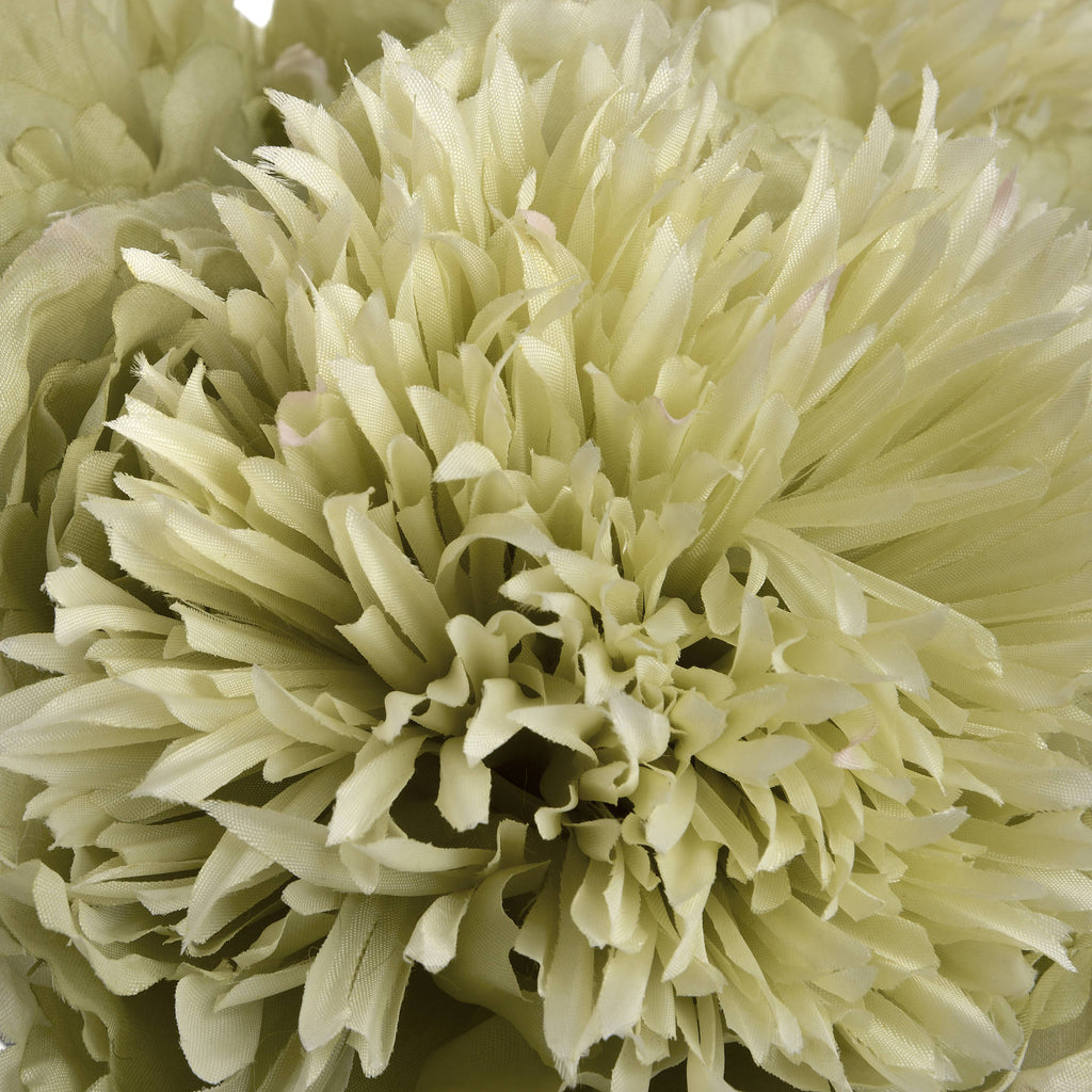 Green Peony — view 5 green plastic