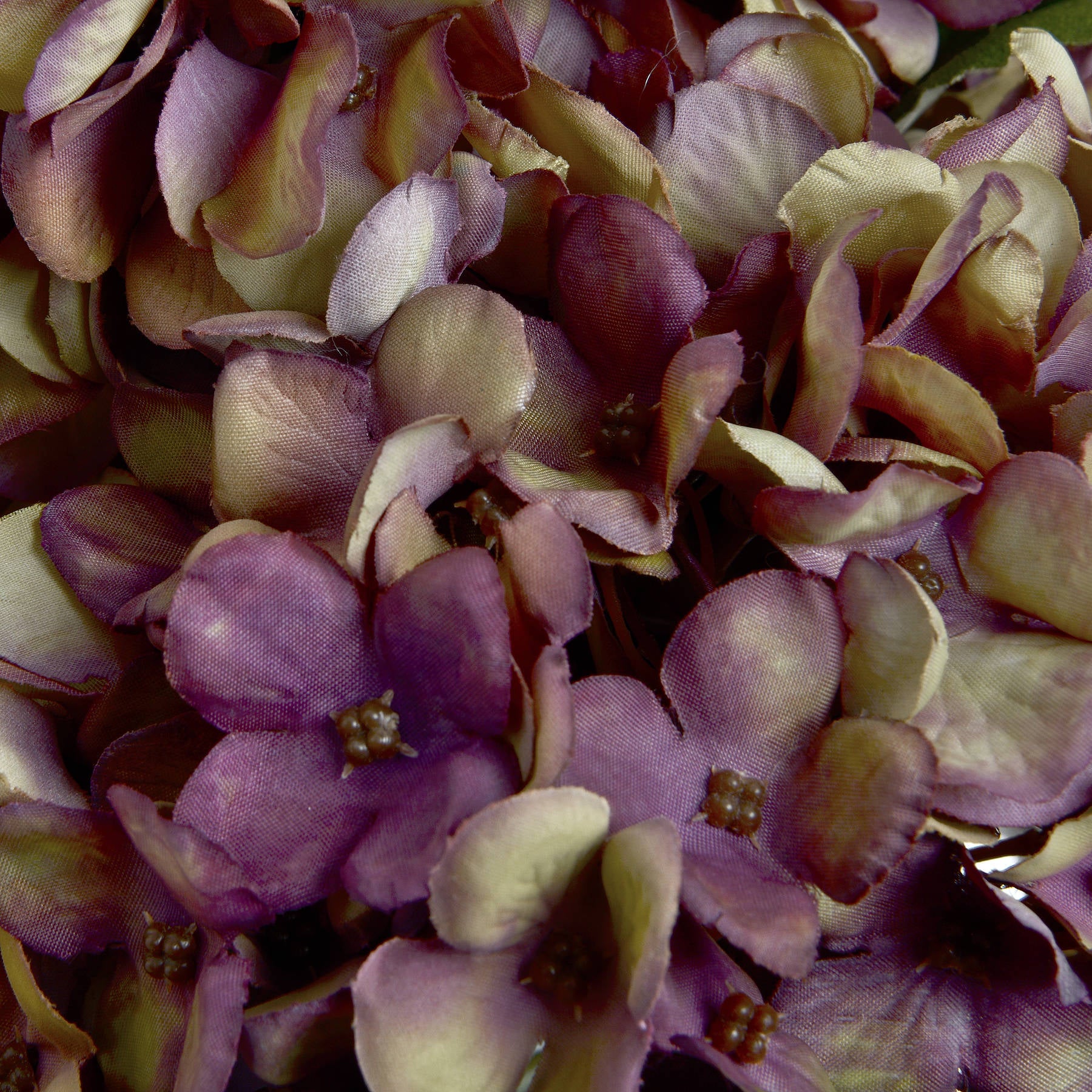 Autumn Burgundy Hydrangea — view 5 red plastic