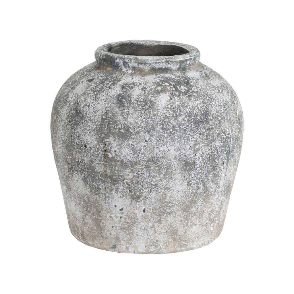 Cassis Aged Stone Vase