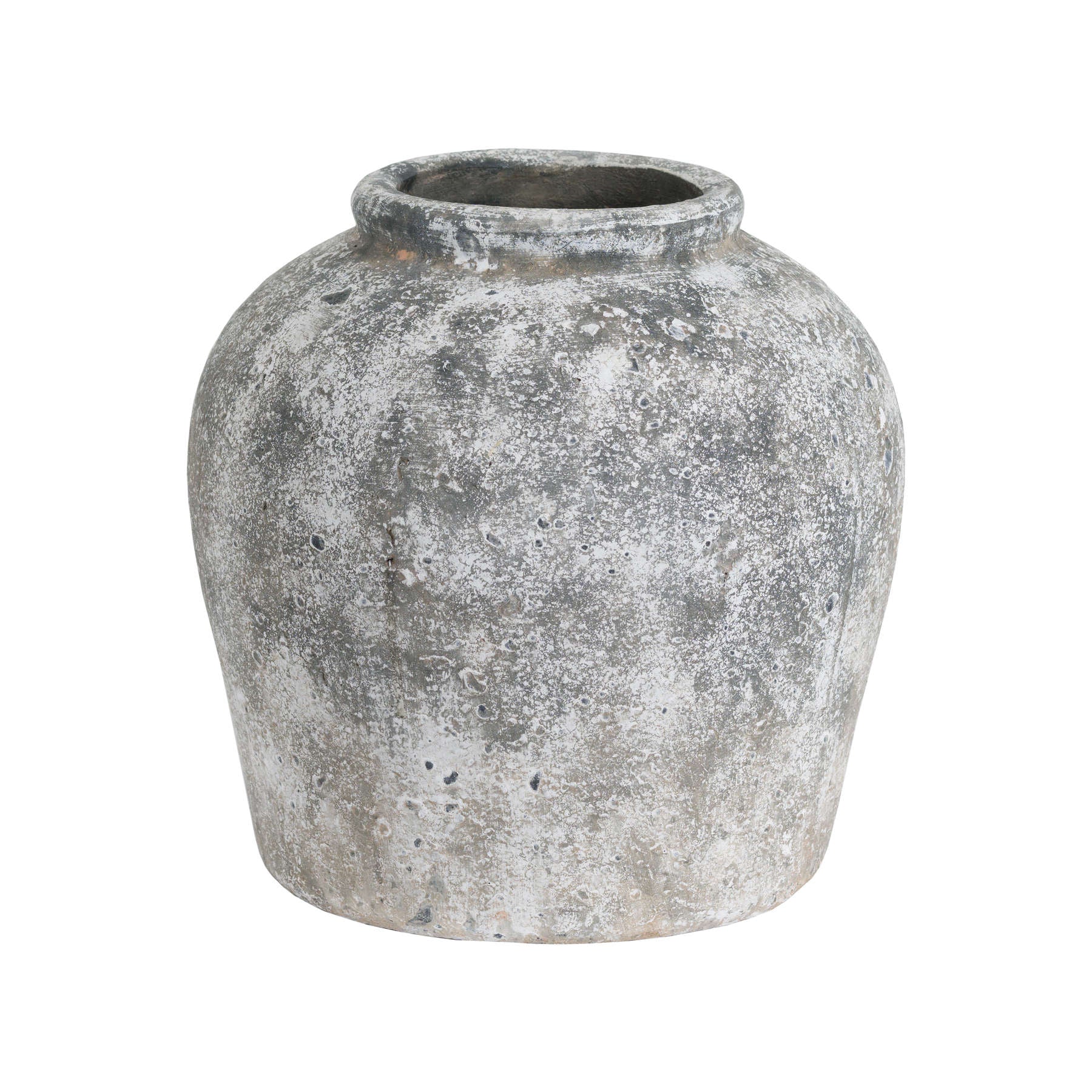 Cassis Aged Stone Vase