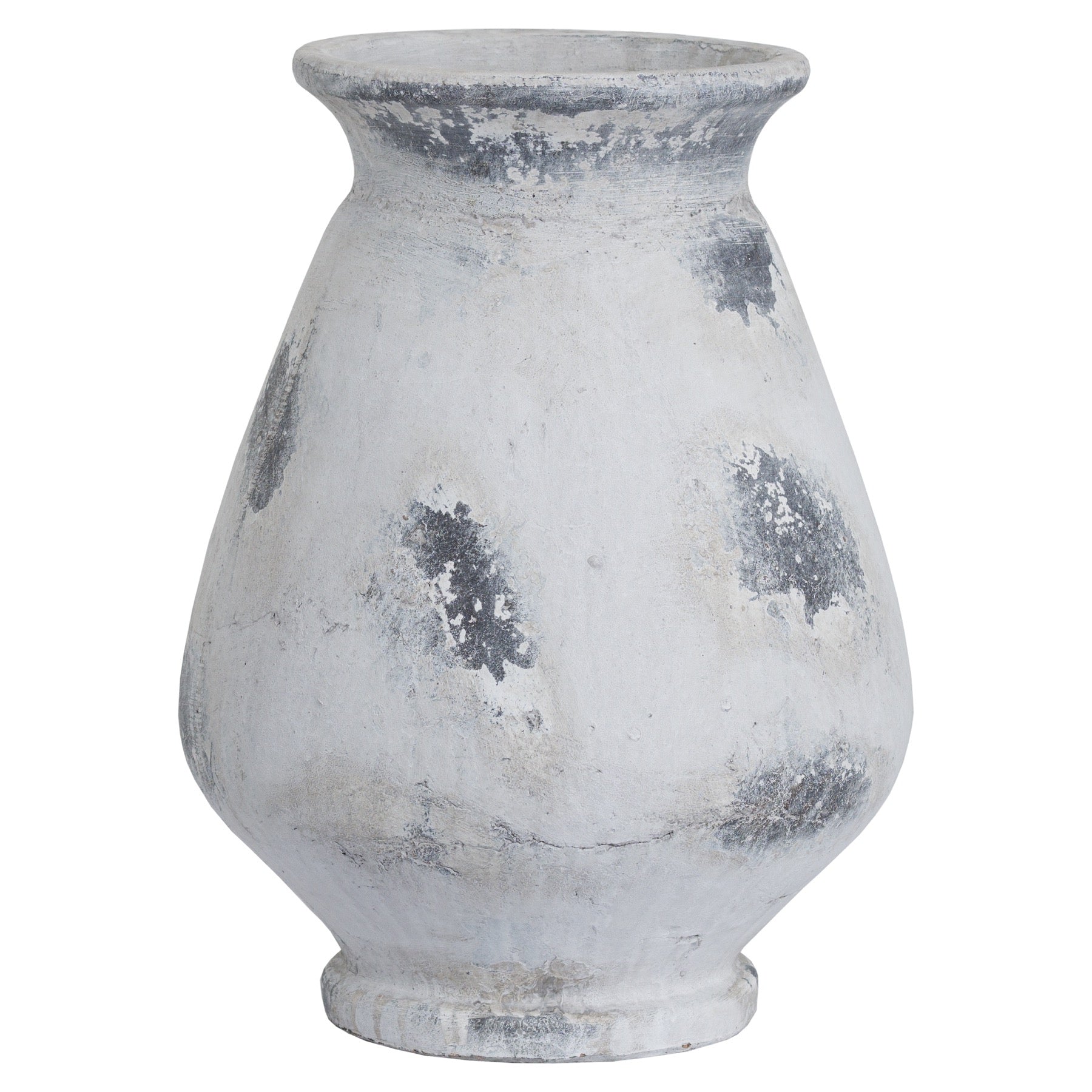 Naxos Large Antique White Vase — main product view