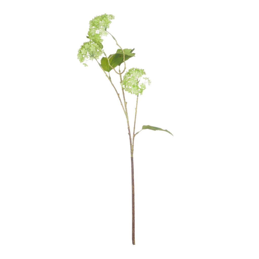 Green Viburnum Spray — alternative angle green plastic