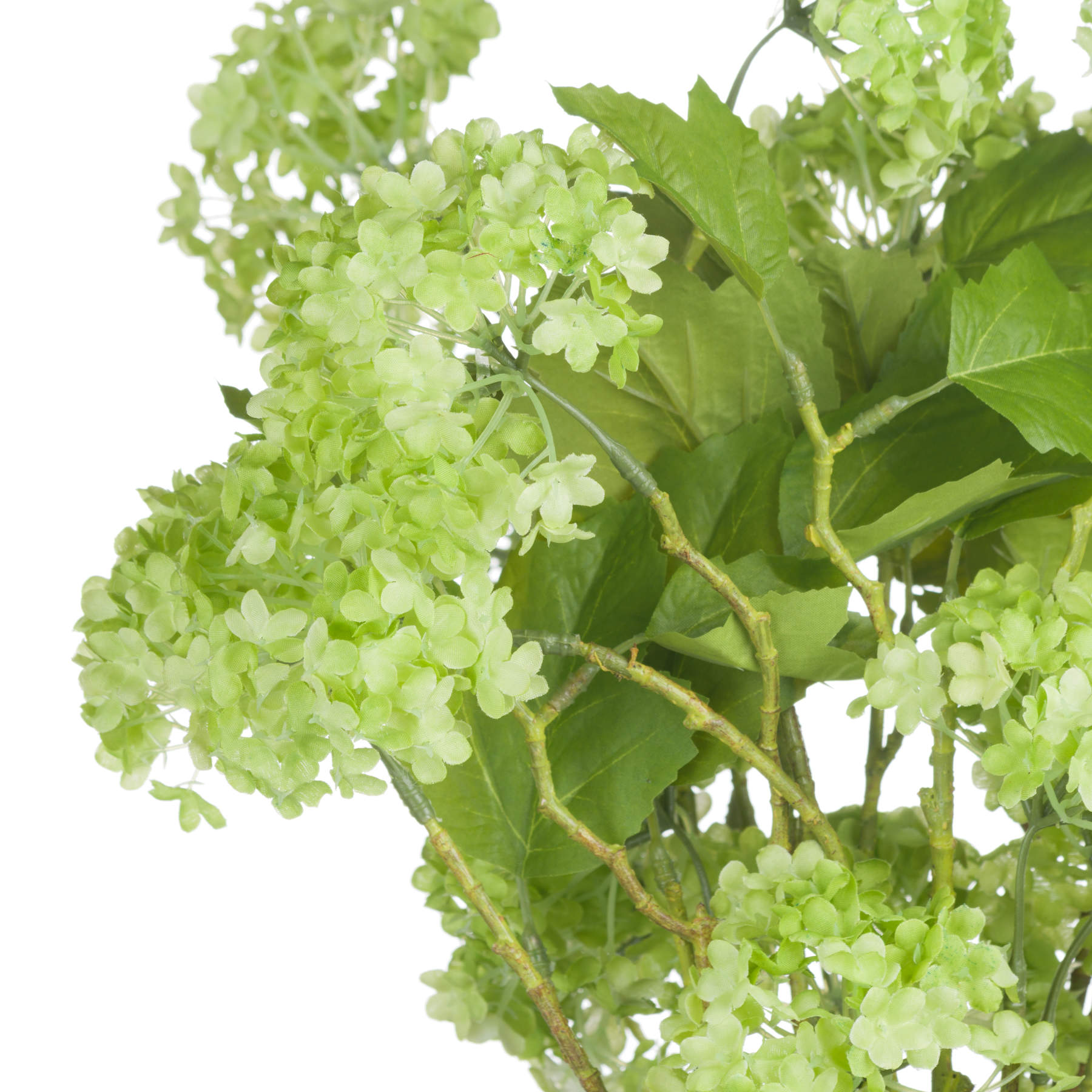 Green Viburnum Spray — view 5 green plastic