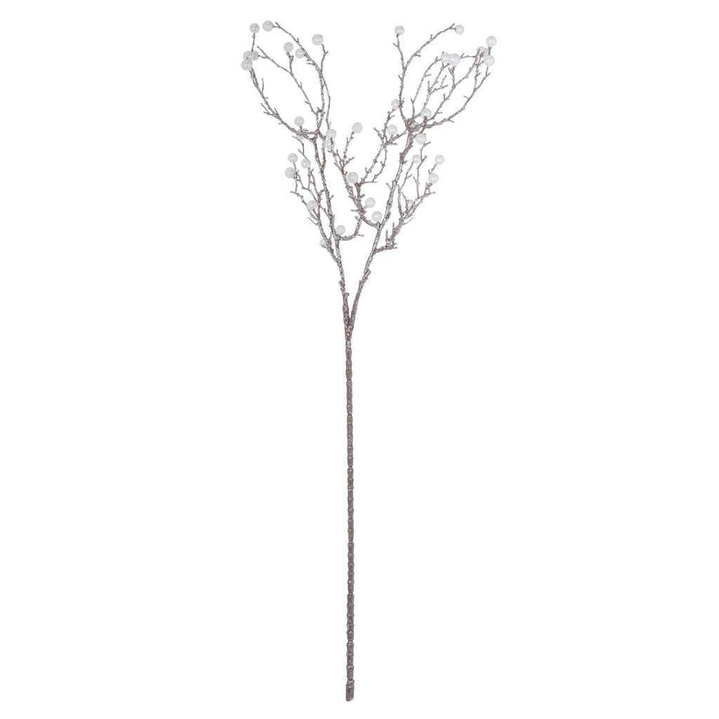 Artificial Festive Pearl Decorative Spray