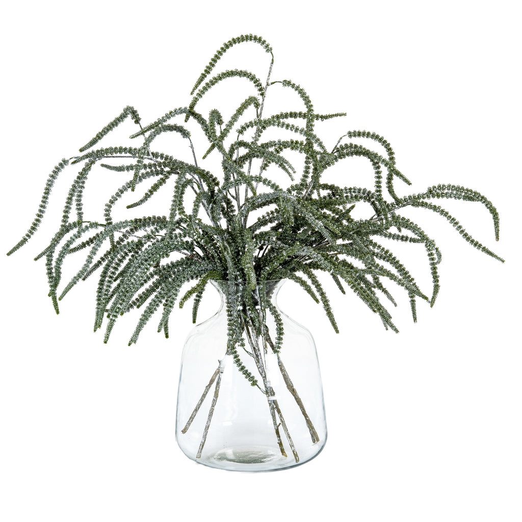 Artificial Festive Silver Amaranthus Stem, further view