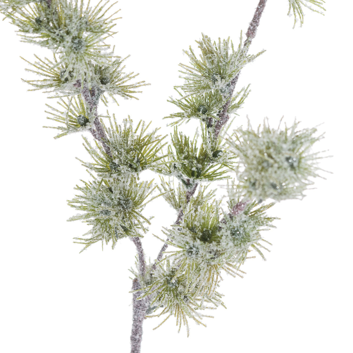 Artificial Festive Snow Branch, alternative angle