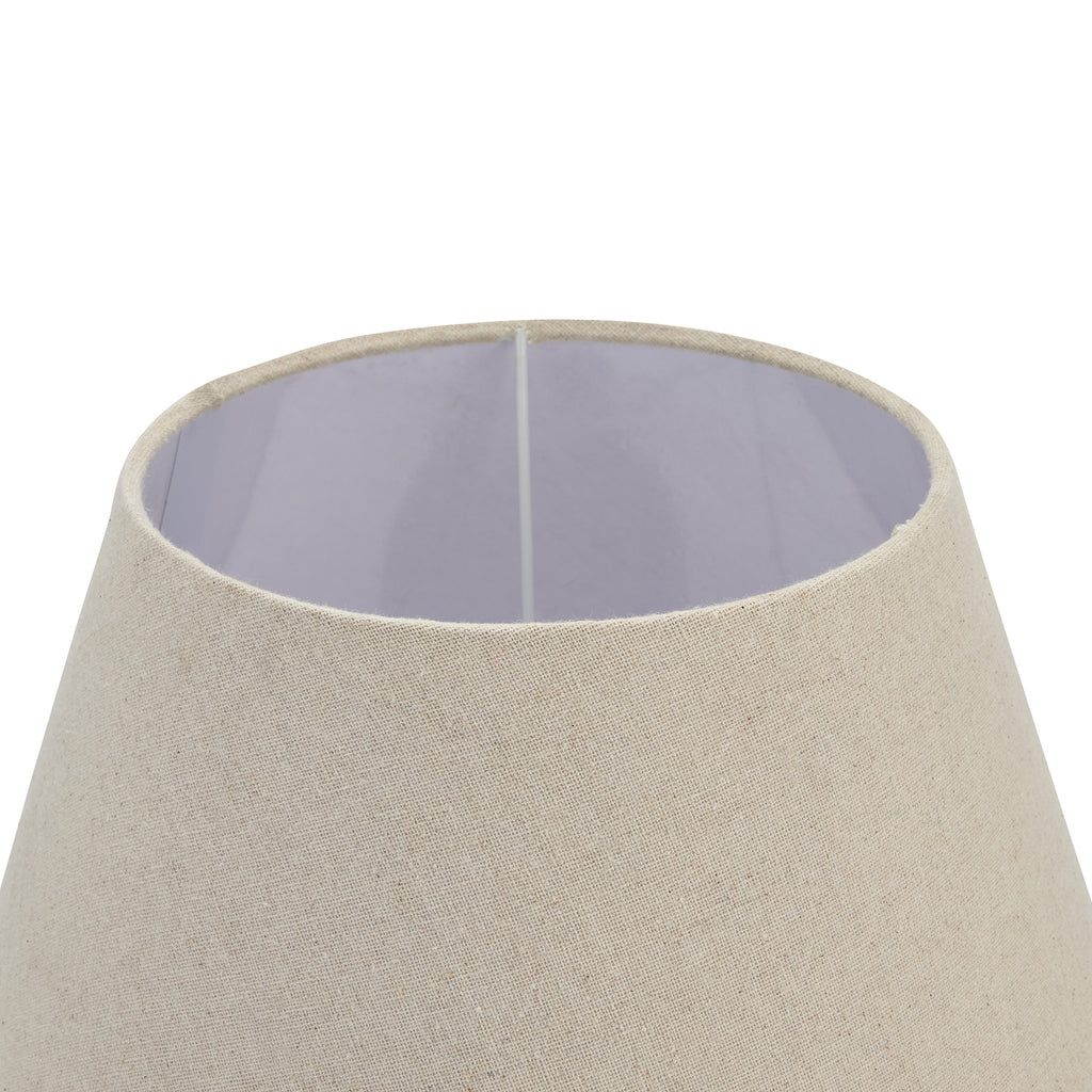 Incia Urn Wooden Table Lamp — alternative angle brown wood