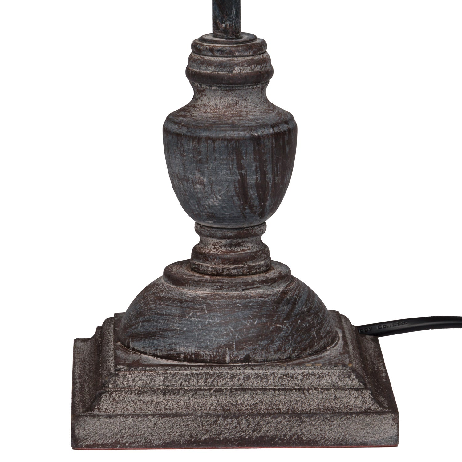 Incia Stem Table Lamp — alternative angle brown metal