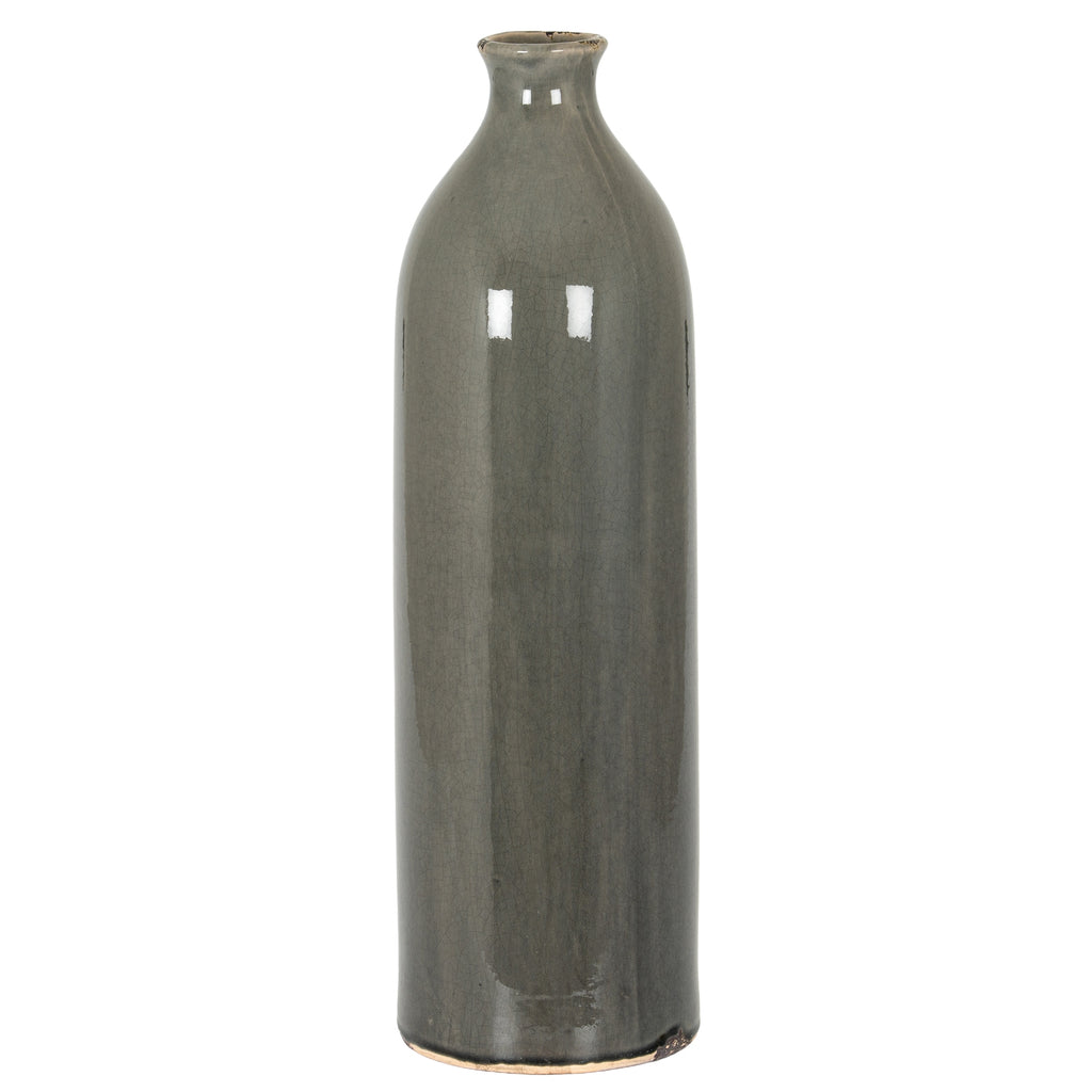 Garda Grey Glazed Gisela Vase — main product view