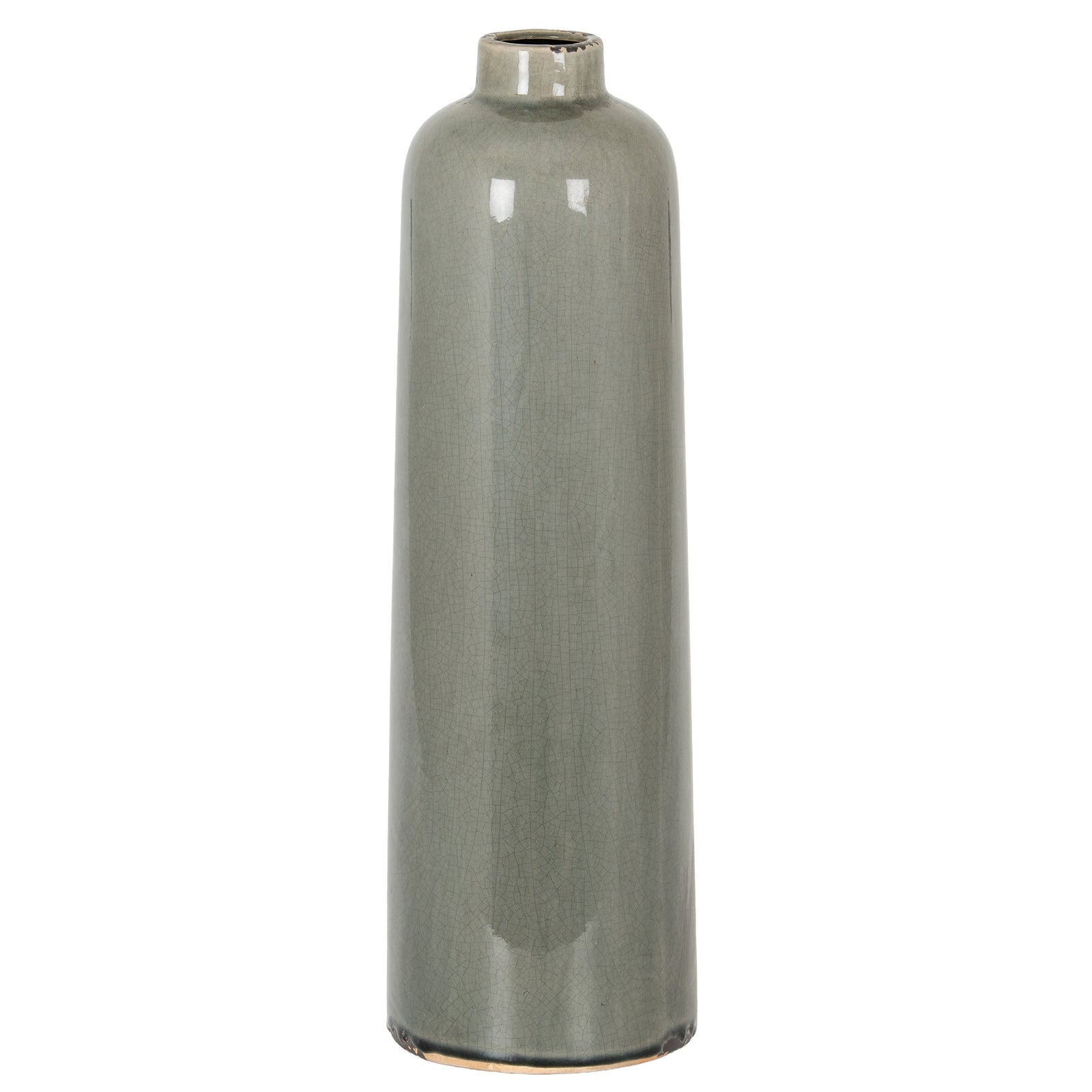 Garda Grey Glazed Raine Vase — main product view