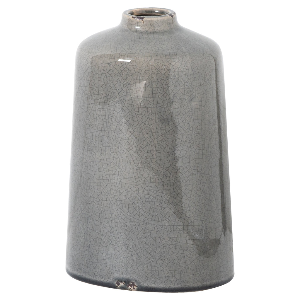 Garda Grey Glazed Liv Vase — main product view