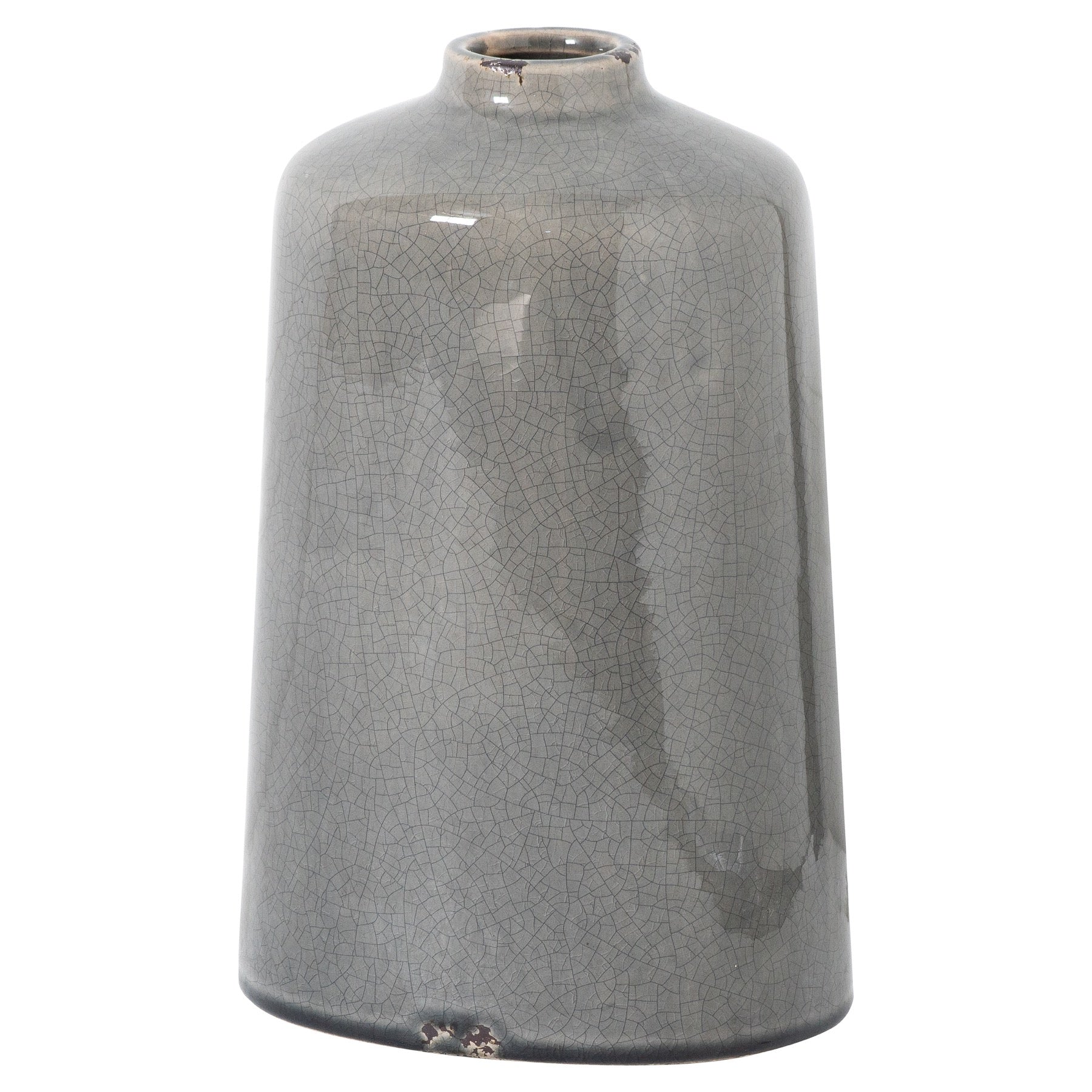 Garda Grey Glazed Liv Vase — main product view