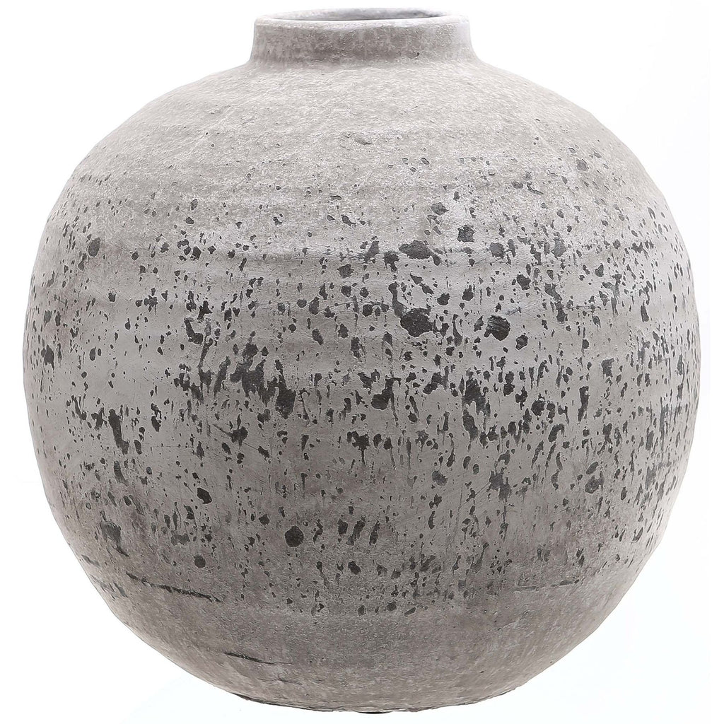 Tiber Stone Ceramic Vase — main product view