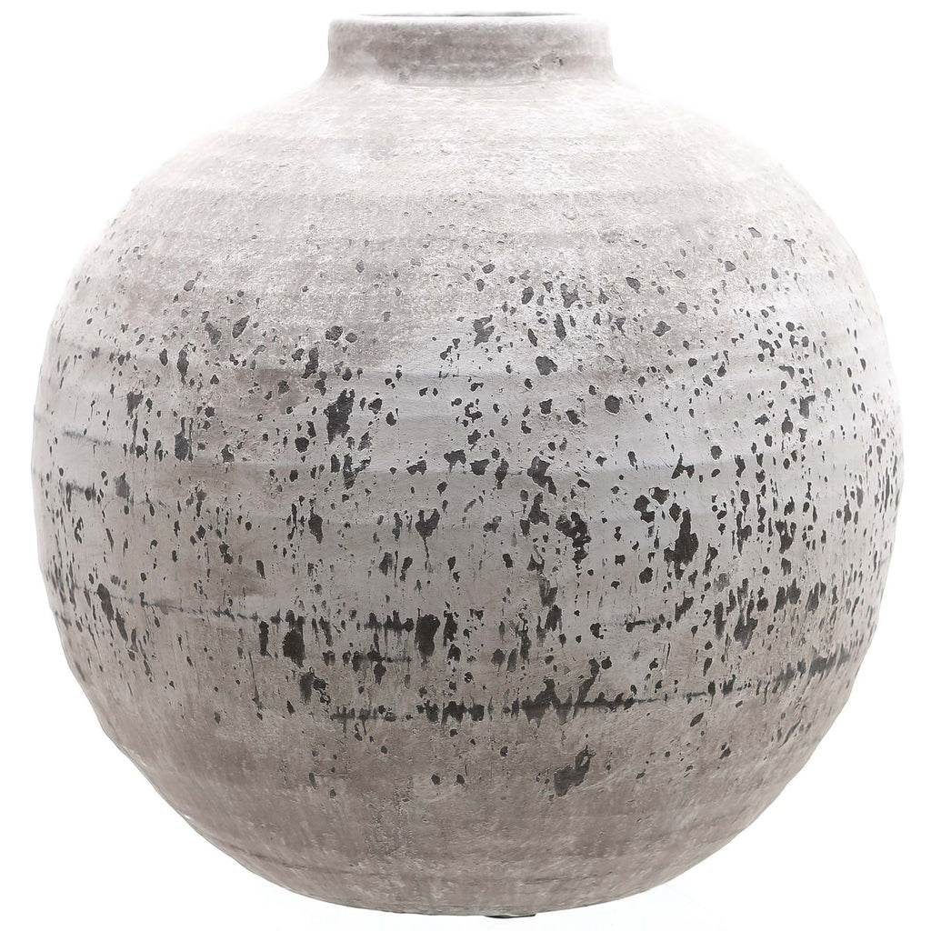 Tiber Large Stone Ceramic Vase — main product view