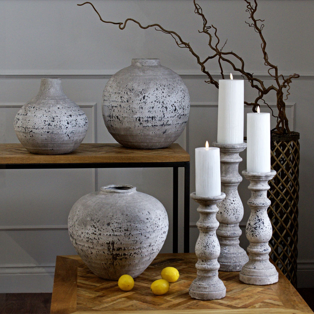 Regola Stone Ceramic Vase, further view