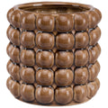 Seville Collection Caramel Bubble Planter — main product view