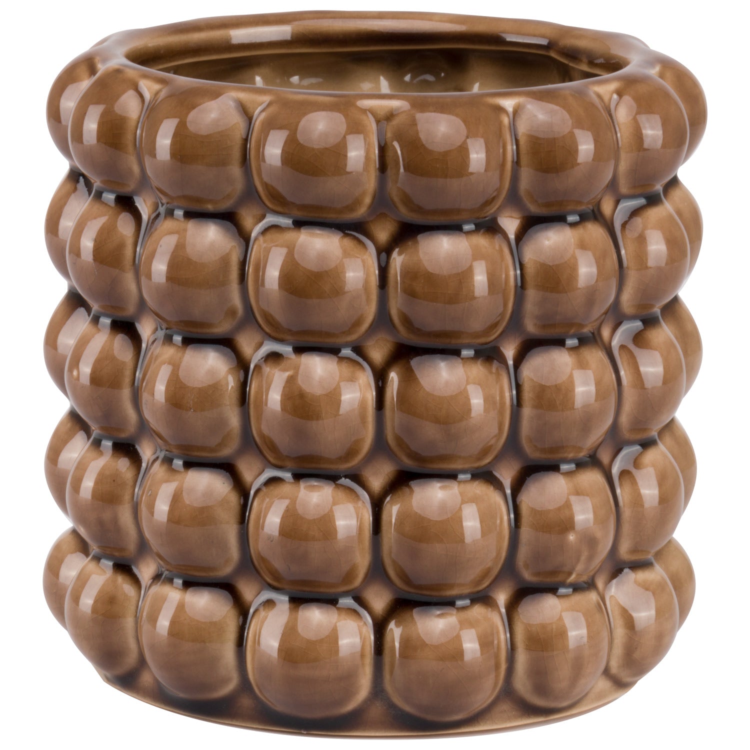 Seville Collection Caramel Bubble Planter — main product view
