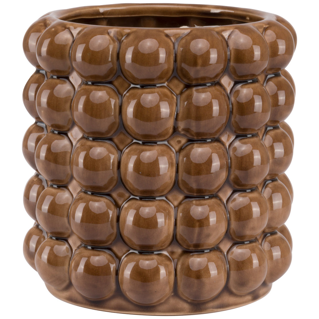Seville Collection Large Caramel Bubble Planter — main product view