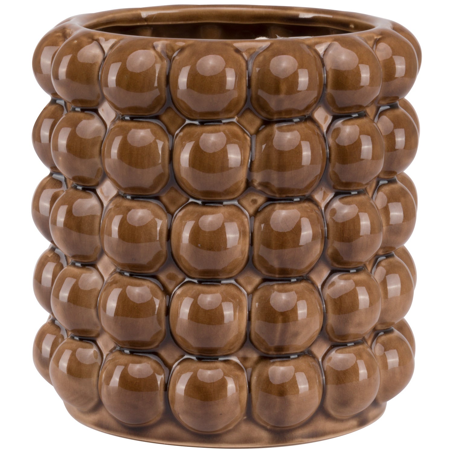 Seville Collection Large Caramel Bubble Planter — main product view
