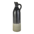 Decorative Tall Navy Stoneware Jug — main product view