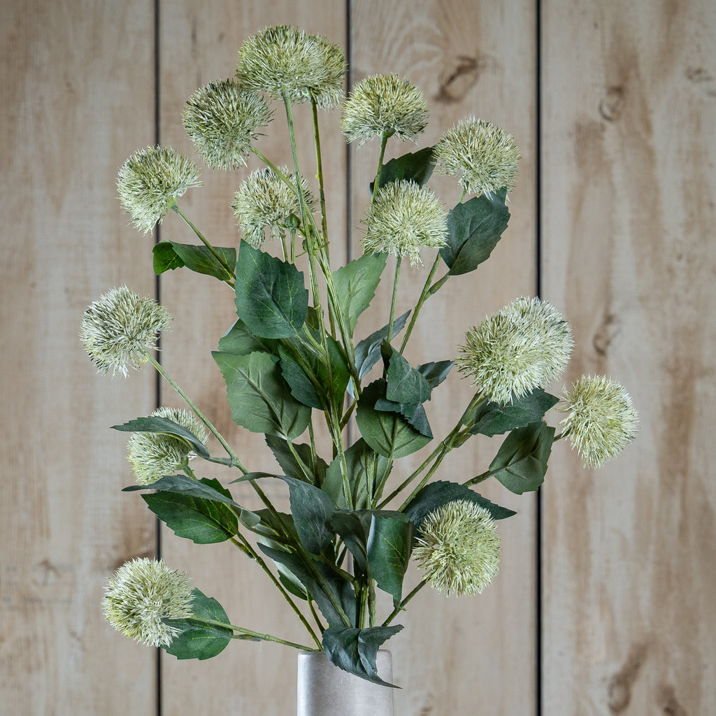 Artificial Thistle Globe Stem