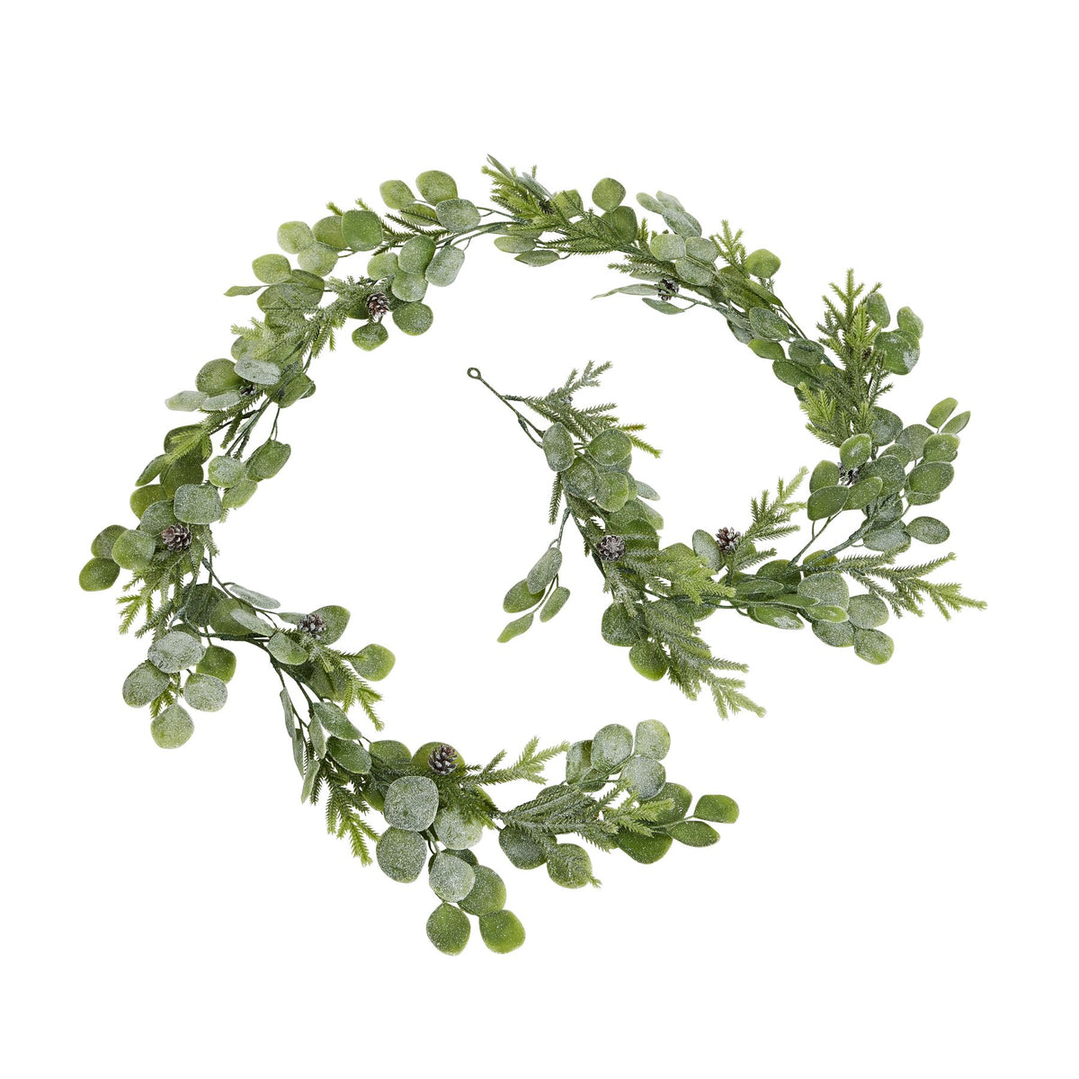 Artificial Frosted Pine & Eucalyptus Garland, main product view