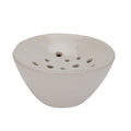Off White Ceramic Flower Frog — main product view