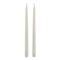 Luxe Collection S/2 Taupe LED Wax Dinner Candles — main product view