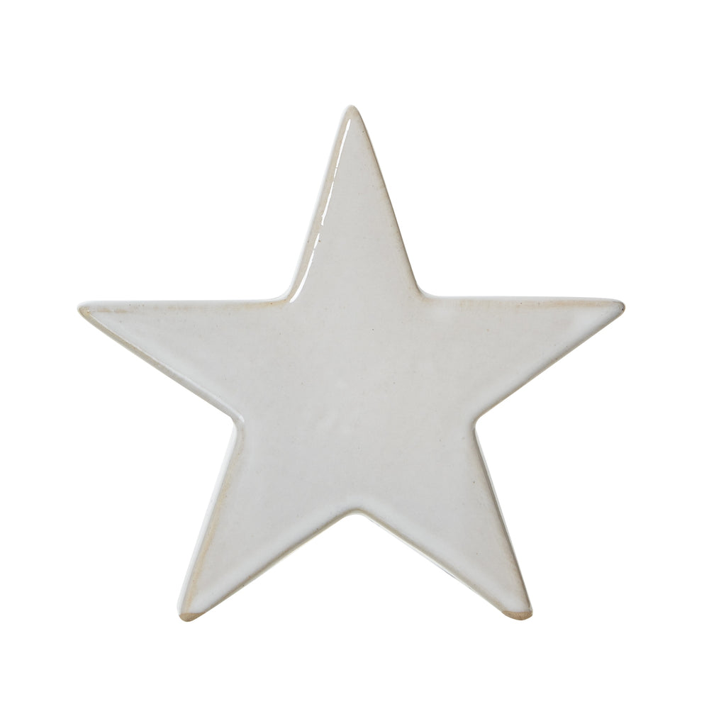 Small Ceramic Standing Star Decoration, main product view