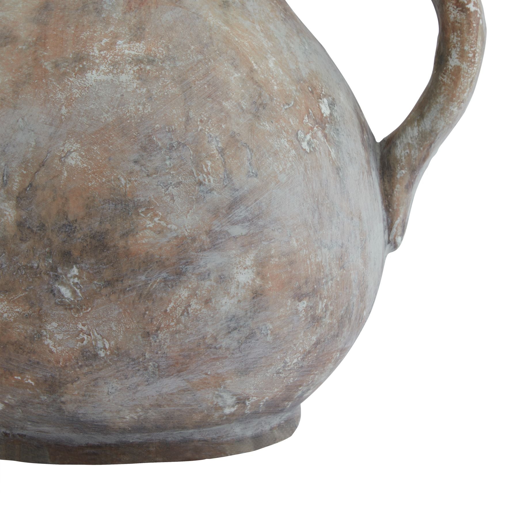 Siena Brown Jug — detail close-up brown ceramic
