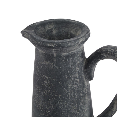 Amalfi Grey Tall Jug, alternative angle