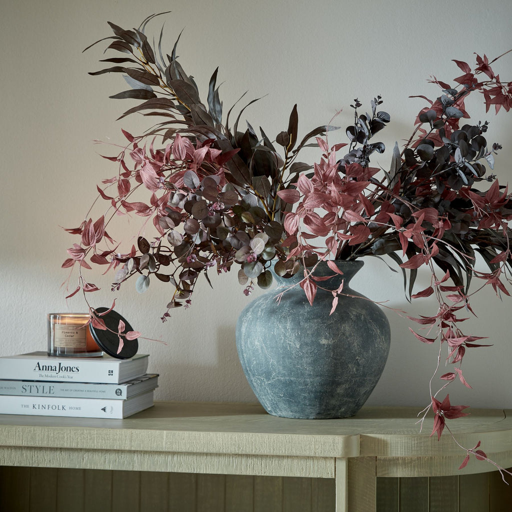 Amalfi Grey Vase — view 5 grey ceramic