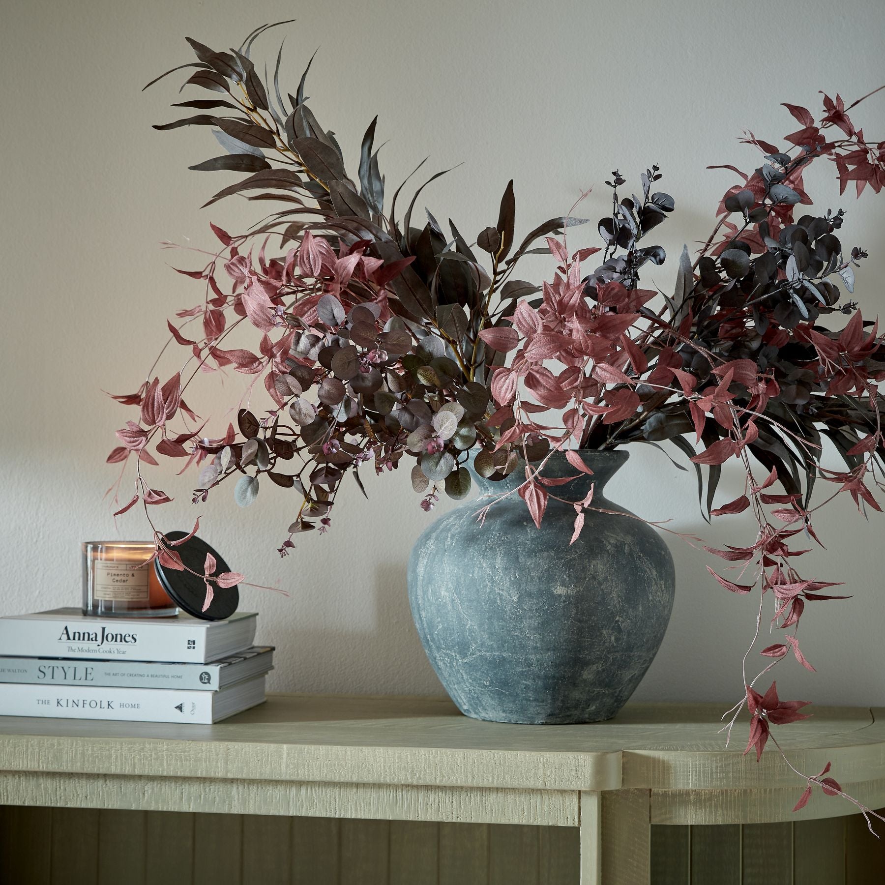 Amalfi Grey Vase — view 5 grey ceramic