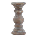 Siena Small Brown  Column Candle Holder — main product view