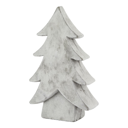 Athena Stone Large Christmas Tree, a stone-effect ceramic tree 32cm tall