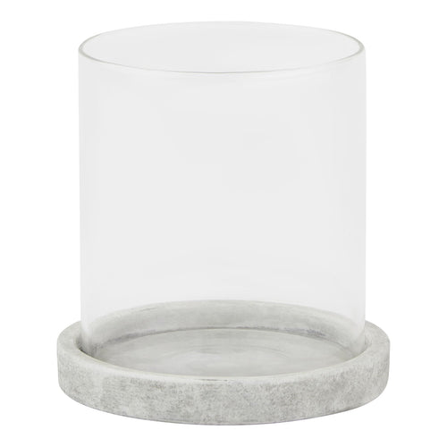 Athena Stone Hurricane Lantern — main product view
