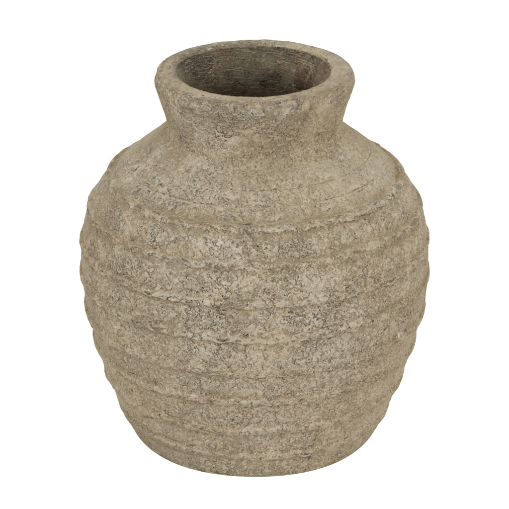 Large Tuscan Grey Vase — main product view