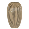 Pallida Collection Large Striped Vase — main product view