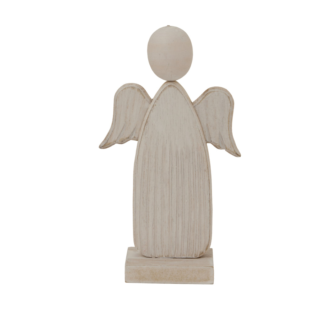 Whitewashed Rustic Angel