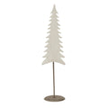 Medium Whitewashed Tall Tree On Stand, main product view