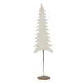Large Whitewashed Tall Tree On Stand