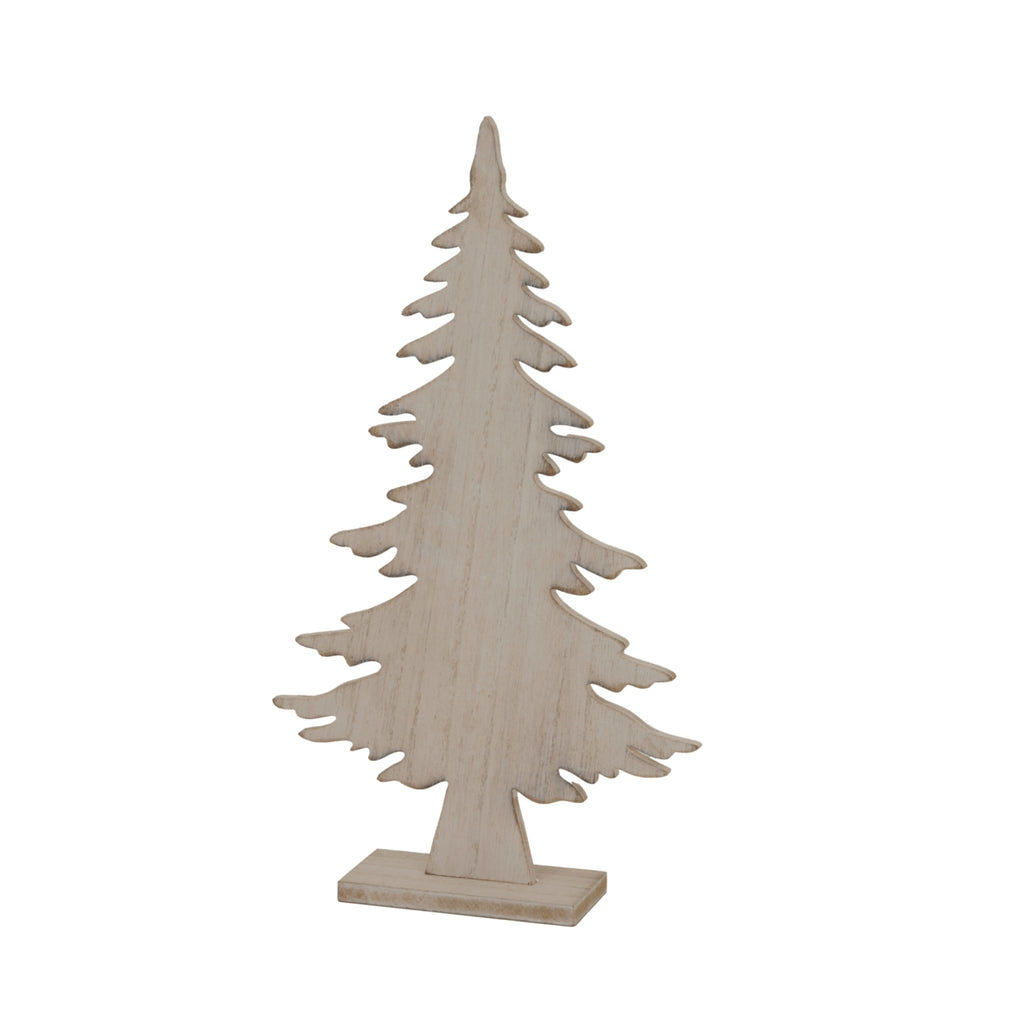 Medium Natural Rustic Tree On Stand, alternative angle