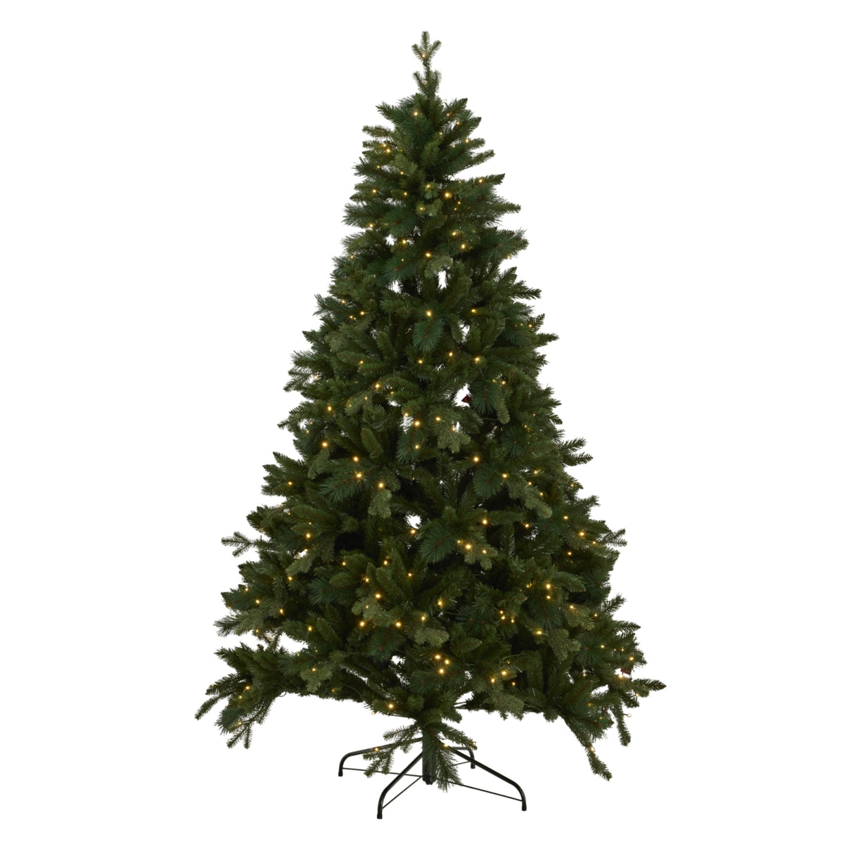 Artificial Green Forest Fir Pre-Lit 400L LED Christmas Tree, main product view