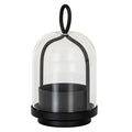 Nyx Large Candle Holder With Glass Cloche