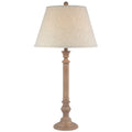 Solenne Table Lamp With Edged Linen Shade — main product view